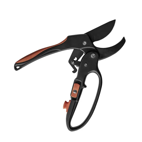 Secateurs Beyaz Arka Plan Üzerinde Izole Bahçe Budayıcı — Stok fotoğraf