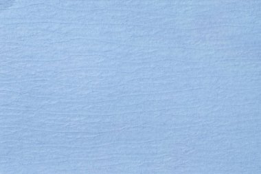 Kabartma ve damgalama ile açık mavi kağıt dokusu