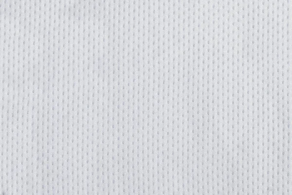 Texture de tissu polyester cool. Fond de textile blanc — Photo