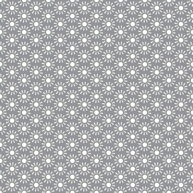 Kesintisiz gri retro vektör güneş desen, duvar kağıdı, desen dolgularını, web sayfası arka planı, yüzey dokuları için kullanılabilir