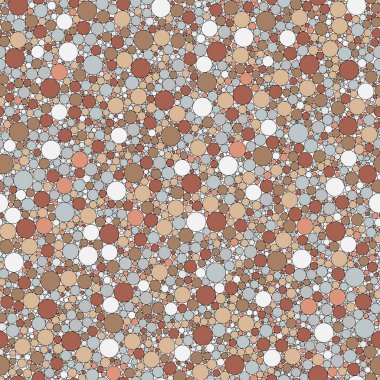 Soyut Yeşil Dikişsiz desen arka plan daireler. Dekoratif duvar kağıdı, baskı için iyi. 