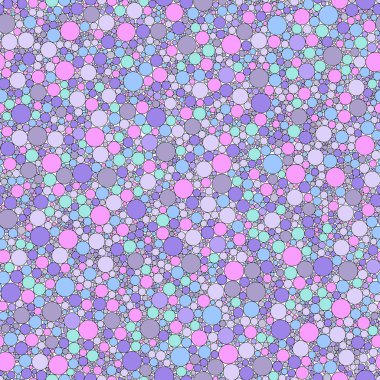 Soyut seamless modeli küçük mavi ve pembe daireler doku arka plan