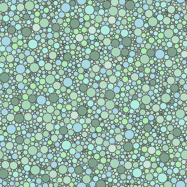 Abstract green circles seamless pattern background.  Decorative wallpaper, good for printing.