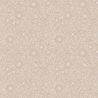 Sorunsuz vektör çiçek desenli, ilkbahar/yaz zemin. El bahçede çiçek ile yüzey tasarımı çekilmiş. Duvar kağıtları, desen dolgularını, yüzey dokuları için sorunsuz doku-ebilmek var olmak kullanılmış.