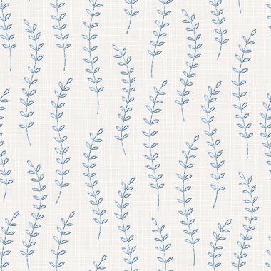 Nakış Tekstil, ev dekor, moda, kumaş için keten kumaş dokusu üzerinde çiçek seamless modeli. dikiş taklit  