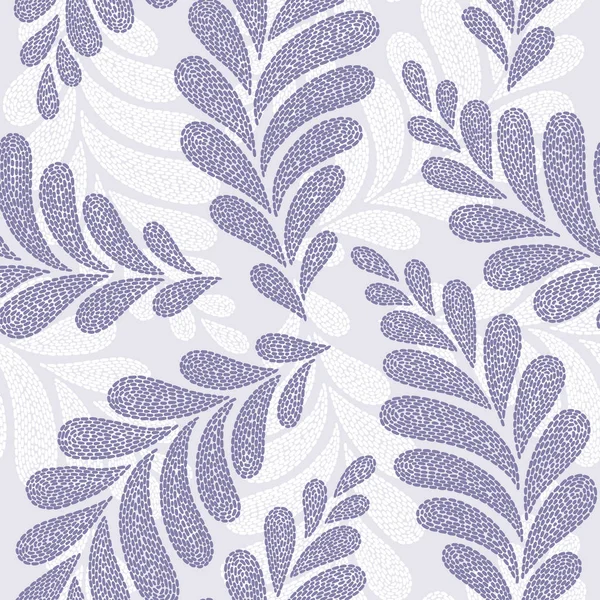 Texture Tissu Floral Broderie Vintage Simple Fond Sans Couture Avec — Image vectorielle
