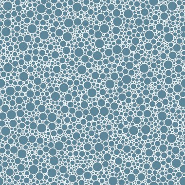 Seamless modeli küçük mavi daire doku arka plan