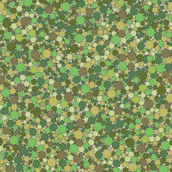 Abstract green circles seamless pattern background.  Decorative wallpaper, good for printing.