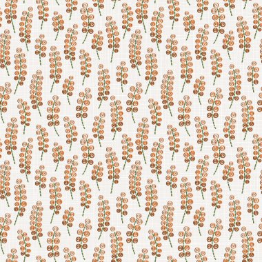 Nakış çiçek seamless modeli keten bezi doku Tekstil, ev dekor, moda, kumaş için.   