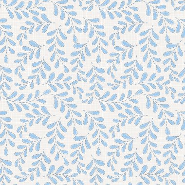 Nakış Tekstil, ev dekor, moda, kumaş için keten kumaş dokusu üzerinde çiçek seamless modeli. dikiş taklit  