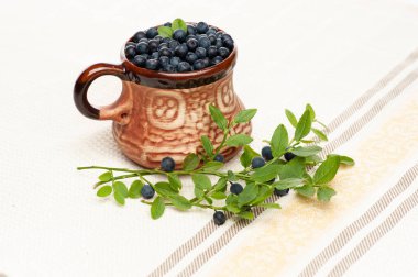 Taze yaban mersini kase aldı.