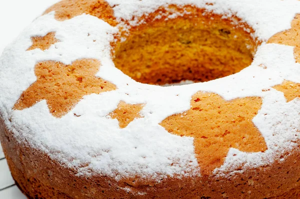 Bolo de frutas tradicional caseiro — Fotografia de Stock