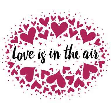 Posterler, t shirt, evlilik için romantik el çizilmiş tipografi alıntı