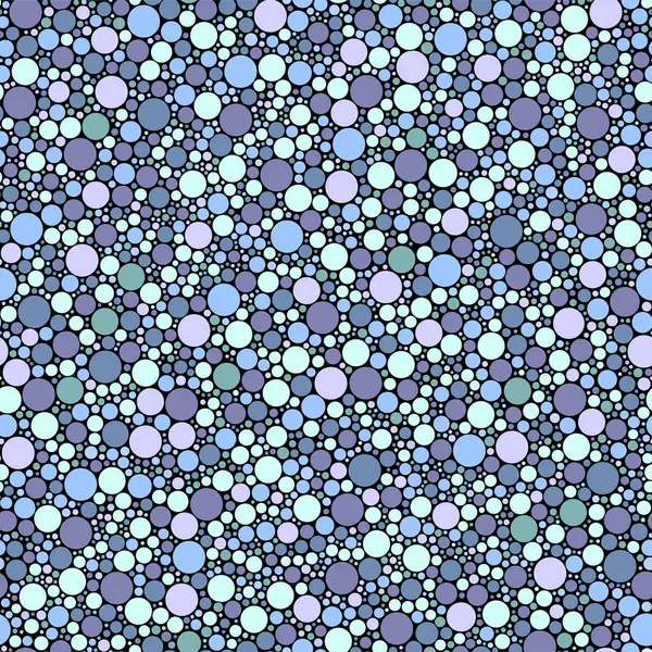 Patrón sin costura abstracto pequeños círculos azules textura fondo — Archivo Imágenes Vectoriales