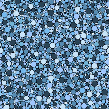 Seamless modeli küçük mavi daire doku arka plan