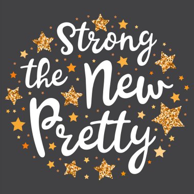 Elle çizilmiş motivasyon, ilham cümlesi. Izole. 