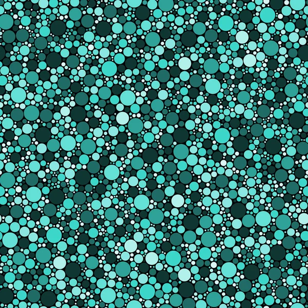 Patrón sin costura abstracto pequeños círculos azules textura fondo — Vector de stock