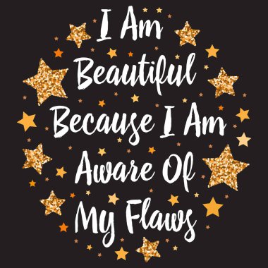 Elle çizilmiş motivasyon, ilham cümlesi. Yalıtılmış baskı. 