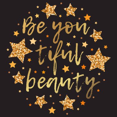 Elle çizilmiş motivasyon, ilham cümlesi. Yalıtılmış baskı. 