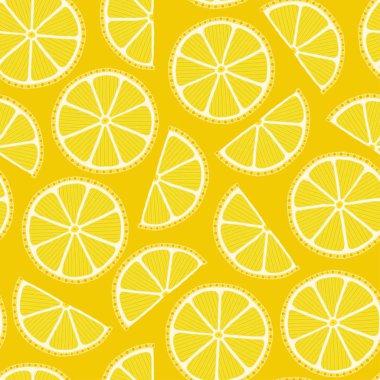 Taze limon arka plan, el çizilmiş.