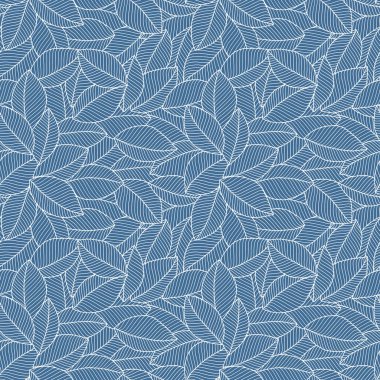 Mavi renk dikişsiz desen