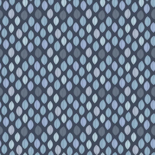 Blaue Farbe nahtloses Muster — Stockvektor