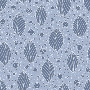 Mavi renk dikişsiz desen