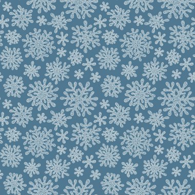 Noel sorunsuz doodle desen kar taneleri ile