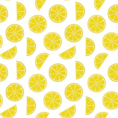 Beyaz arka planda taze limonlar çizilmiş. .   