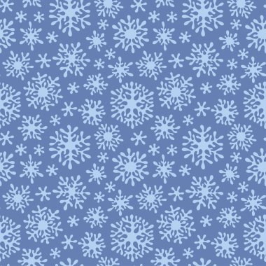 Noel sorunsuz doodle desen kar taneleri ile