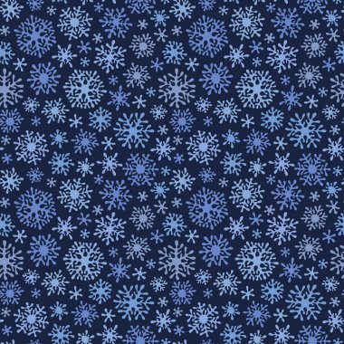 Noel sorunsuz doodle desen kar taneleri ile