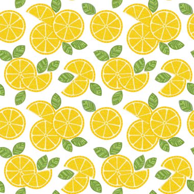 Dikişsiz limon desen. 