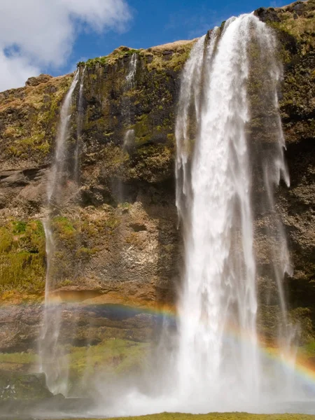 Dramtic Waterfall in Iceland — Stock Photo, Image