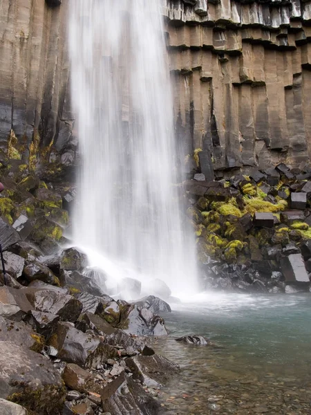 Cascada dramática en Islandia — Foto de Stock