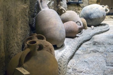 Heraklion, Crete / Yunanistan - 26 Ekim 2017: batık içinde Kandiye deniz bölgesinde bulunan vardı ve şimdi 