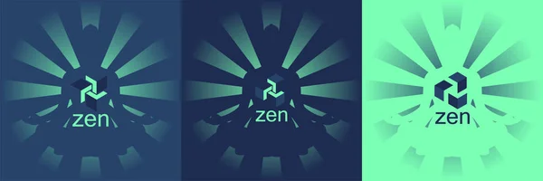 meditasyon bir adamın göğsünde zen nakit ile parlayan siluet