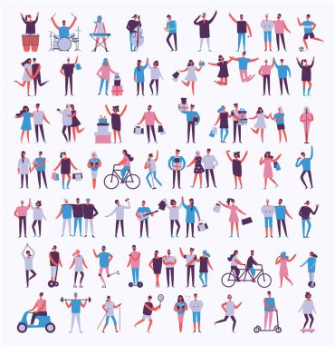 Grubu taşıma kümesi. Boş zaman etkinliği, hafta sonu.