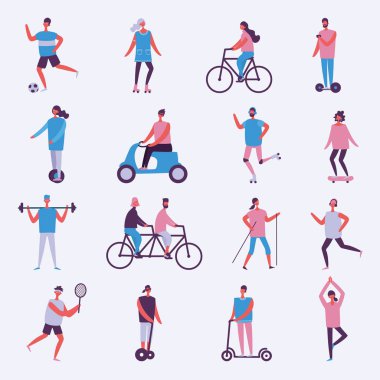 Grubu taşıma kümesi. Boş zaman etkinliği, hafta sonu.