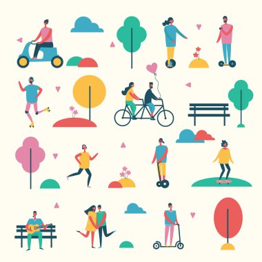 Grubu taşıma kümesi. Boş zaman etkinliği, hafta sonu.