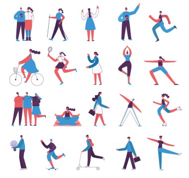 Yaratıcı zaman yönetimi iş vektör şablon kümesi 