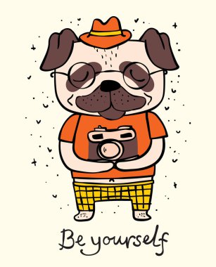 karikatür vektör köpek