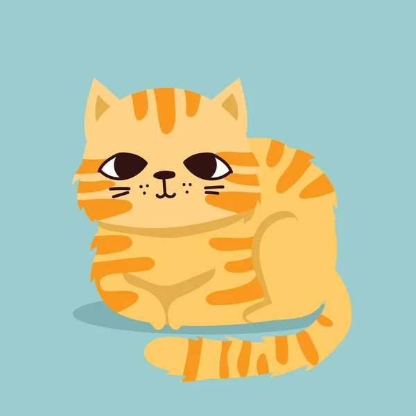 Mignons chats avatars — Image vectorielle