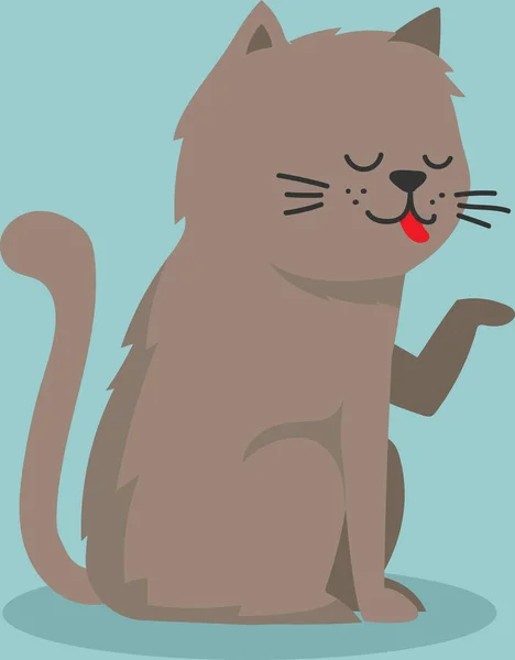 Schattige katten avatars — Stockvector