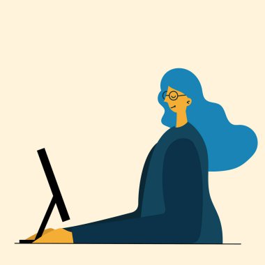 teknoloji konsepti, renkli arka plan