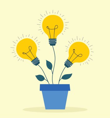 Takım çalışması, İş ve Start tasarım arka planlar kavramının vektör illüstrasyon