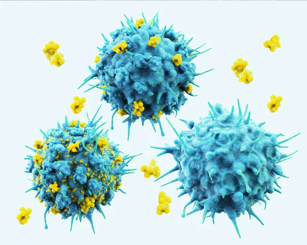 Vykreslování Mikrobiologické Pozadí Virus Patogen Infekce Zdravotní Péče Prvky Izolované — Stock fotografie