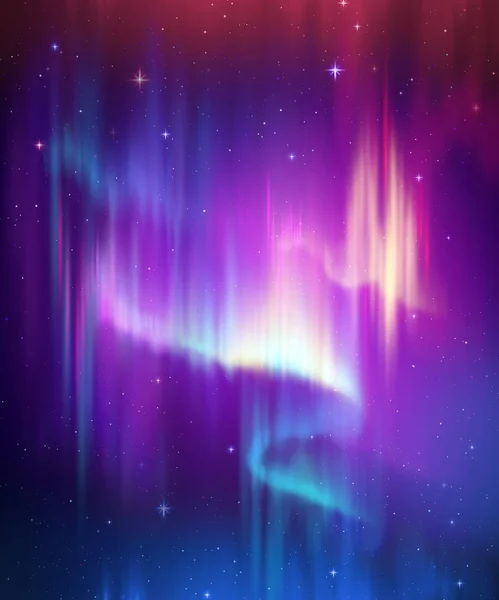 오로라 오로라 궁금해 빛나는 자외선 스펙트럼 — 스톡 사진