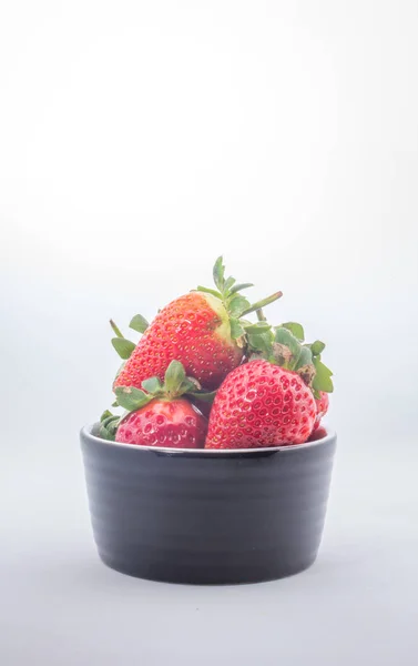 Strawberries on a white background — Stock Photo, Image