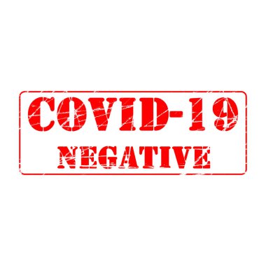 Coronavirus 'un sebep olduğu negatif reklam banner covid-19 hastalığı. Dünya çapında viral salgın. Pul Efekti