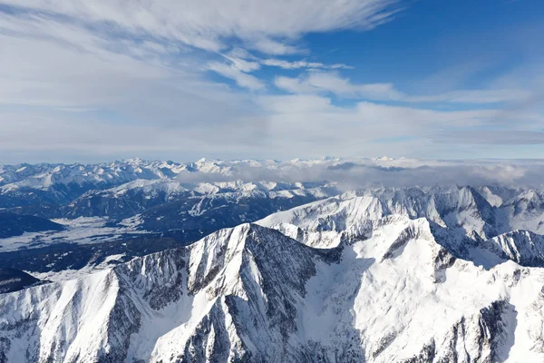 Alpejskie Szczyty Górskie Alpach Austriackich — Zdjęcie stockowe